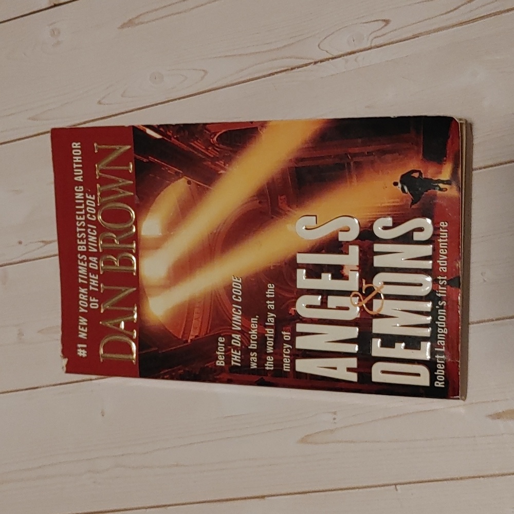3/$13 Angels And Demons By Dan Brown Adult Novel Fiction Book